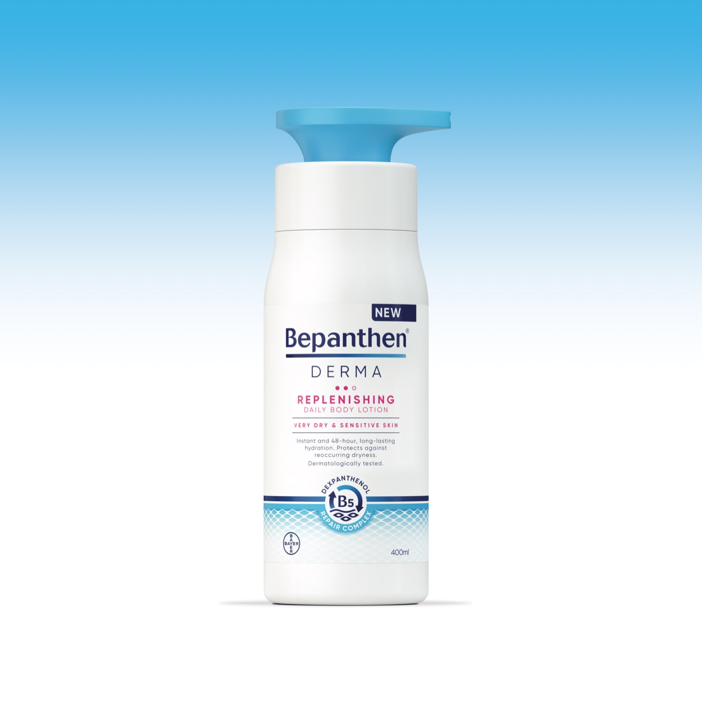 Replenishing Body Lotion 400ml Pump I Bepanthen Derma